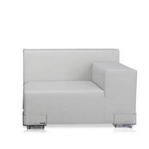 Kartell Plastics Sessel/Sofa  Ausführun Modul 6096 Farbe: weiss