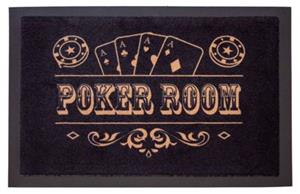 Mr. Ghorbani Fussmatte Pokerroom bunt Gr. one size