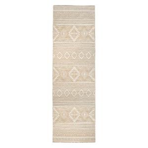 Carpet city Teppich Palm 3522 Beige beige Gr. 60 x 110