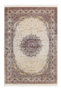 Wecon home Kurzflorteppich -  Täbriz - 100% Modal - 5 mm - pflegeleicht beige Gr. 250 x 350