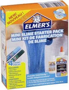 Elmer's mini slijmkit, groen en blauw