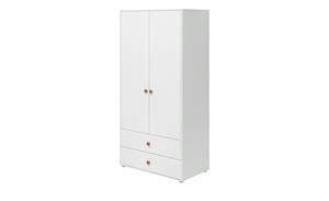 FLEXA Kleiderschrank ¦ weiß ¦ Maße (cm): B: 101 H: 202,5 T: 56,5  - Möbel Kraft