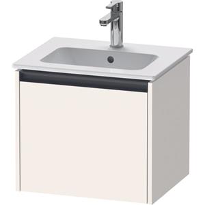 Duravit Ketho.2 wastafelonderkast 51x42x44cm geschikt voor 1 waskom Spaanplaat wit Mat K25061084840000