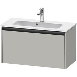 Duravit Ketho 2 wastafelonderbouwkast met 1 lade 68x39x44cm met greep antraciet betongrijs mat K25056007070000