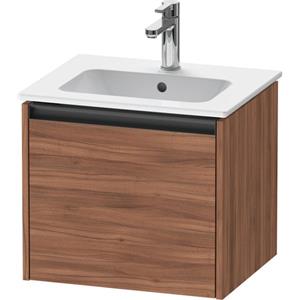 Duravit Ketho.2 wastafelonderkast 51x42x44cm geschikt voor 1 waskom Spaanplaat Noten Mat K25061079790000