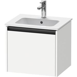 Duravit Ketho.2 wastafelonderkast 51x42x44cm geschikt voor 1 waskom Spaanplaat wit Mat K25061018180000