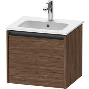 Duravit Ketho.2 wastafelonderkast 51x42x44cm geschikt voor 1 waskom Spaanplaat Noten (donker) Mat K25061021210000