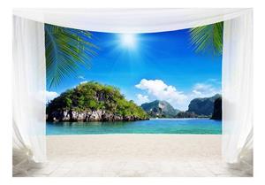 KUNSTLOFT Vliestapete »Tropical Paradise«, lichtbeständige Design Tapete