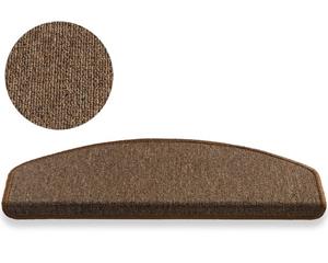Matches21 HOME & HOBBY Fußmatte »Stufenmatte Treppenmatte Stufenteppich einfarbig 65 cm Braun«, , rechteckig, Höhe 5 mm
