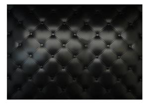 KUNSTLOFT Vliestapete »Black Leather«, lichtbeständige Design Tapete