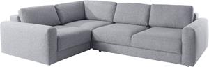 Places Of Style Ecksofa Bloomfield, mit extra tiefer Sitzfläche, wahlweise mit Sitztiefenverstellung