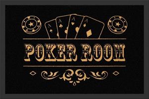 Rockbites Fußmatte » - Fußmatte Poker Room Türmatte Fußabstreifer 59 (100779)«, 