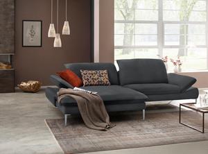 W.Schillig Ecksofa enjoy&MORE, mit Sitztiefenverstellung, Füße Chrom glänzend, Breite 294 cm