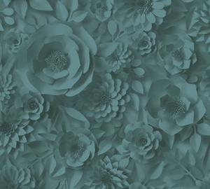 A.S. Création Vliestapete »PintWalls Blumen 3D Optik«, glatt, matt, (1 St), Blumenwand