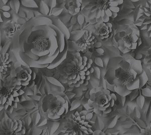 A.S. Création Vliestapete »PintWalls Blumen 3D Optik«, glatt, matt, (1 St), Blumenwand