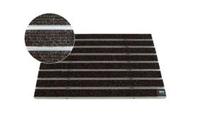 EMCO Fußmatte » Eingangsmatte DIPLOMAT Large Rips braun 12mm Fußmatte Schmutzfangmatte Fußabtreter Antirutschmatte«, , rechteckig, Höhe 12 mm, für den Innenb