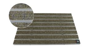 Fußmatte Emco Eingangsmatte DIPLOMAT 22mm, Large Rips Sand, Emco, rechteckig, Höhe: 22 mm, Größe: 590x390 mm, für Innen- und überdachten Außenbereich