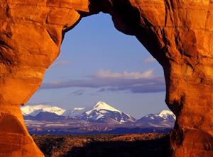 Wallarena Fototapete »Canyon Landschaft Berge Tapete Wohnzimmer Schlafzimmer 368x254 cm«, Glatt, 3d-Optik, Natur, Vliestapete inklusive Kleister