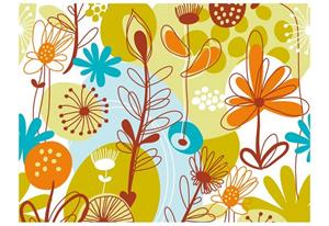 KUNSTLOFT Vliestapete »Summer Breath«, lichtbeständige Design Tapete