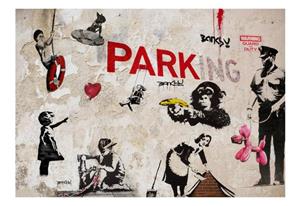 KUNSTLOFT Vliestapete »Banksy's Best Of«, lichtbeständige Design Tapete