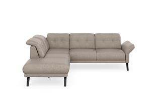 Sit&More Ecksofa Scandia, Wahlweise mit Kopfteilverstellung und Armteilfunktion