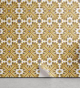 Abakuhaus Vinyltapete »selbstklebendes Wohnzimmer Küchenakzent«, marokkanisch Floral Inspired Mosaik