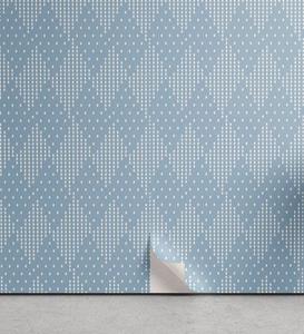 Abakuhaus Vinyltapete »selbstklebendes Wohnzimmer Küchenakzent«, Art Deco Muster mit Tiny Rhombus