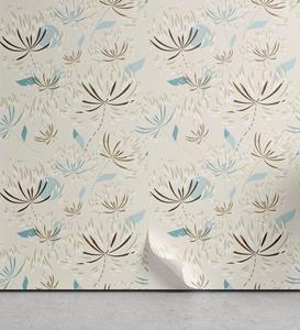 Abakuhaus Vinyltapete »selbstklebendes Wohnzimmer Küchenakzent«, Garten-Kunst Klassische Blumen-Entwurf