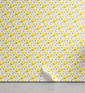 Abakuhaus Vinyltapete »selbstklebendes Wohnzimmer Küchenakzent«, Modern Abstrakte Polygon Funky Forms