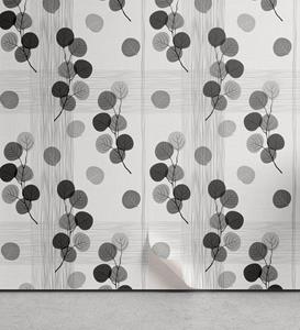 Abakuhaus Vinyltapete »selbstklebendes Wohnzimmer Küchenakzent«, Modern Flüchtige Zeilen Streifen