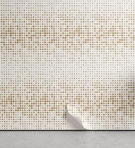 Abakuhaus Vinyltapete »selbstklebendes Wohnzimmer Küchenakzent«, Modern Halbton Inspired Pattern