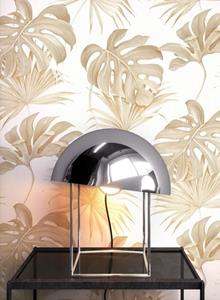 Newroom Vliestapete, Beige Tapete Tropisch Blätter - Dschungeltapete Botanisch Creme Floral Modern Monstera Palme für Wohnzimmer Schlafzimmer Küche