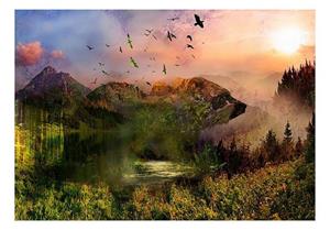 KUNSTLOFT Vliestapete »Whispers of Nature«, lichtbeständige Design Tapete