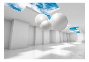 KUNSTLOFT Vliestapete »Bouncing under the Sky«, lichtbeständige Design Tapete