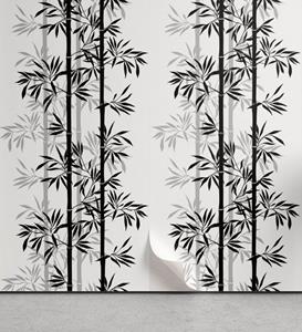 Abakuhaus Vinyltapete »selbstklebendes Wohnzimmer Küchenakzent«, Bambus Bambus-Baum-Blätter