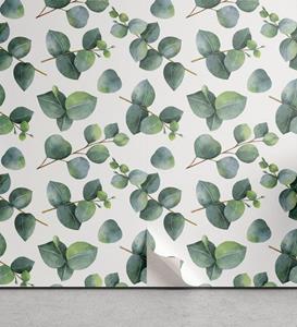 Abakuhaus Vinyltapete »selbstklebendes Wohnzimmer Küchenakzent«, Blatt Aquarell Eucalyptus Kunst
