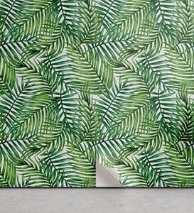 Abakuhaus Vinyltapete »selbstklebendes Wohnzimmer Küchenakzent«, Blatt Botanischer Wilde Palmen
