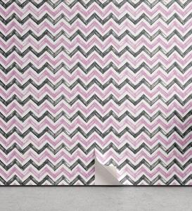 Abakuhaus Vinyltapete »selbstklebendes Wohnzimmer Küchenakzent«, Geometrisch Chevron Zigzags