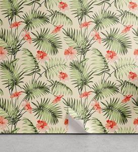 Abakuhaus Vinyltapete »selbstklebendes Wohnzimmer Küchenakzent«, Blatt Hawaiianischen Aloha Hibiscus