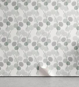 Abakuhaus Vinyltapete »selbstklebendes Wohnzimmer Küchenakzent«, Blatt Weiche Töne Herbstlaub Kunst