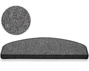 Matches21 HOME & HOBBY Fußmatte »Stufenmatte Treppenmatte Stufenteppich einfarbig 56 cm Anthrazit Grau«, , rechteckig, Höhe 5 mm