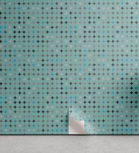 Abakuhaus Vinyltapete »selbstklebendes Wohnzimmer Küchenakzent«, Geometrisch Moderne Runde Muster-Kunst