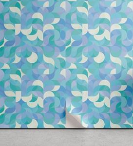 Abakuhaus Vinyltapete »selbstklebendes Wohnzimmer Küchenakzent«, Geometrisch Modernes Mosaik-Motiv
