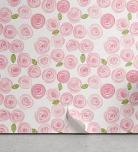 Abakuhaus Vinyltapete »selbstklebendes Wohnzimmer Küchenakzent«, Blume Braut Roses Feld Kunst