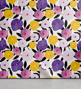 Abakuhaus Vinyltapete »selbstklebendes Wohnzimmer Küchenakzent«, Blume Groovy Exotische Fantasie