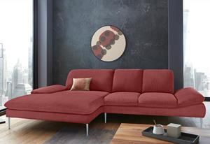 W.Schillig Ecksofa enjoy&MORE, mit Sitztiefenverstellung, Füße silber matt, Breite 310 cm