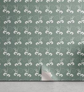 Abakuhaus Vinyltapete »selbstklebendes Wohnzimmer Küchenakzent«, Grün viktorianisch