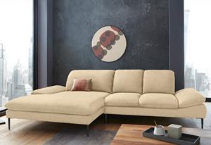 W.Schillig Ecksofa enjoy&MORE, mit Sitztiefenverstellung, Füße schwarz pulverbeschichtet, Breite 310 cm