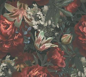 A.S. Création Vliestapete »PintWalls Rosen Floral«, glatt, matt, (1 St), Blumentapete