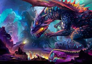 Wallarena Fototapete »Kinderzimmer Junge Drachen Fantasy Gaming Kinder Vlies Tapete für Jugendzimmer Vliestapete Wandtapete Motivtapete«, Glatt, Fantasy, Vliestapete inklusive Kleiste